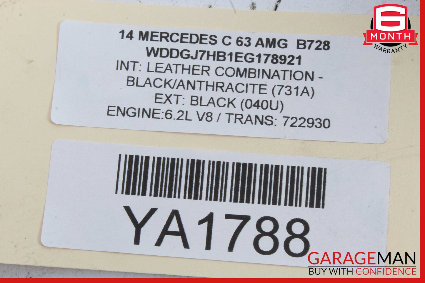 08-14 Mercedes W204 C250 C63 Front Right Side Suspension Upper Control Arm OEM