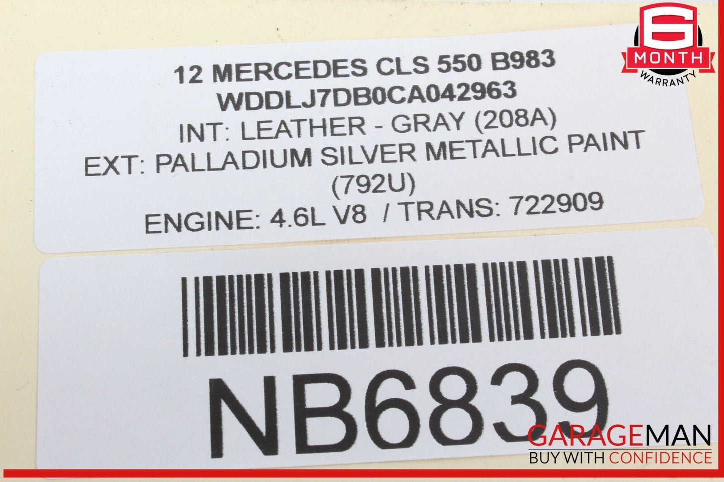 08-18 Mercedes W218 CLS550 C300 E550 Rear Left Side Door Control Module Unit