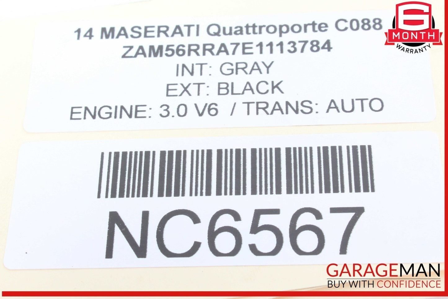 14-17 Maserati Quattroporte Rear Left / Right Side Control Arm Bar Link OEM