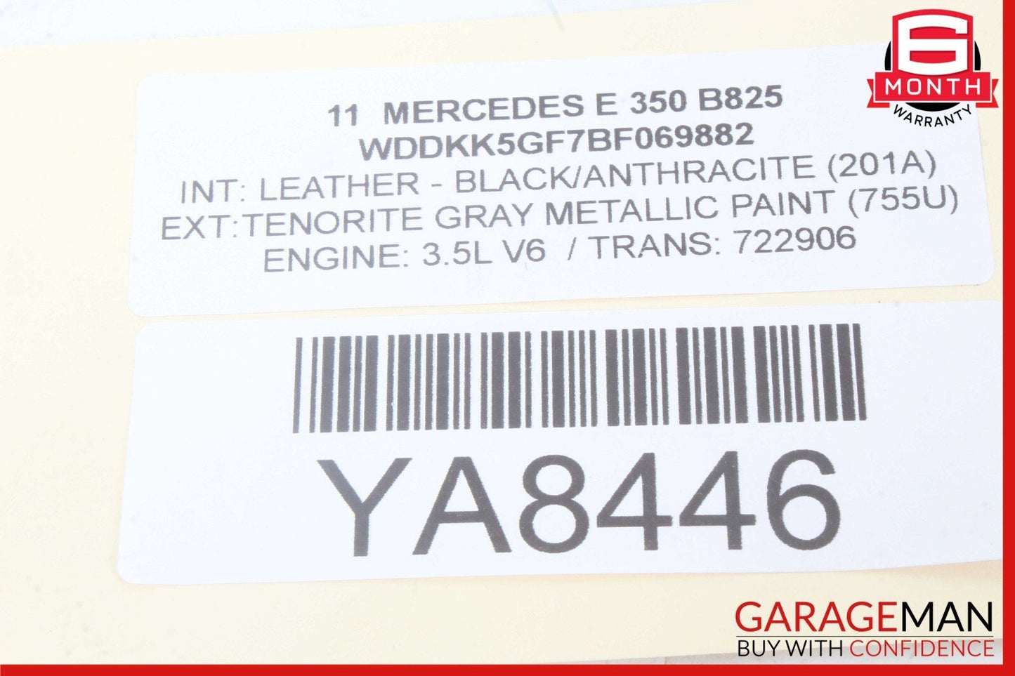 10-13 Mercedes W207 E350 Front Left Dash AC A/C Air Vent Trim Grille Cover OEM