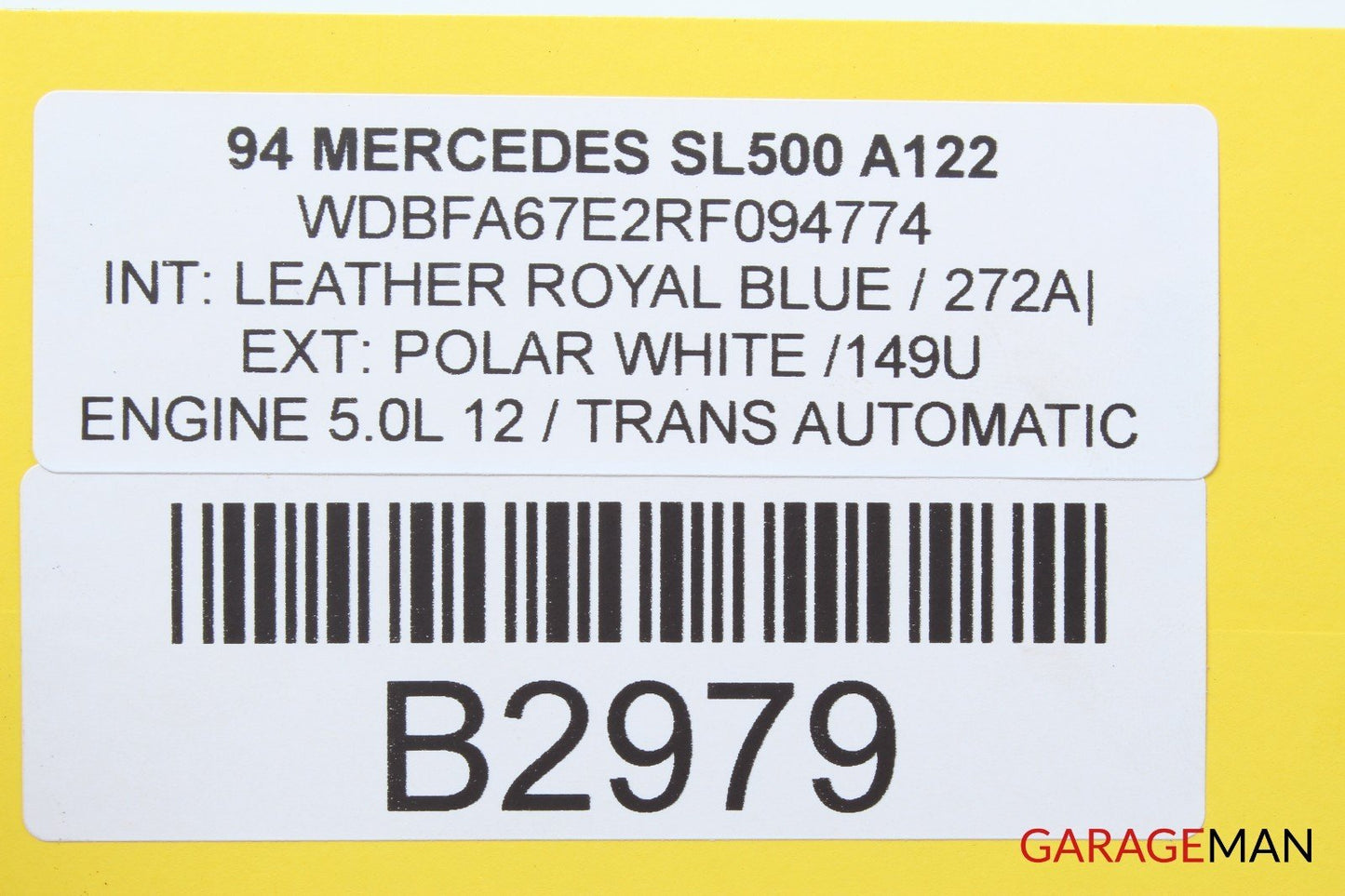 90-02 MERCEDES R129 SL500 SL600 TOP HYDRAULIC VALVE BLOCK 1298002178 A122 OEM