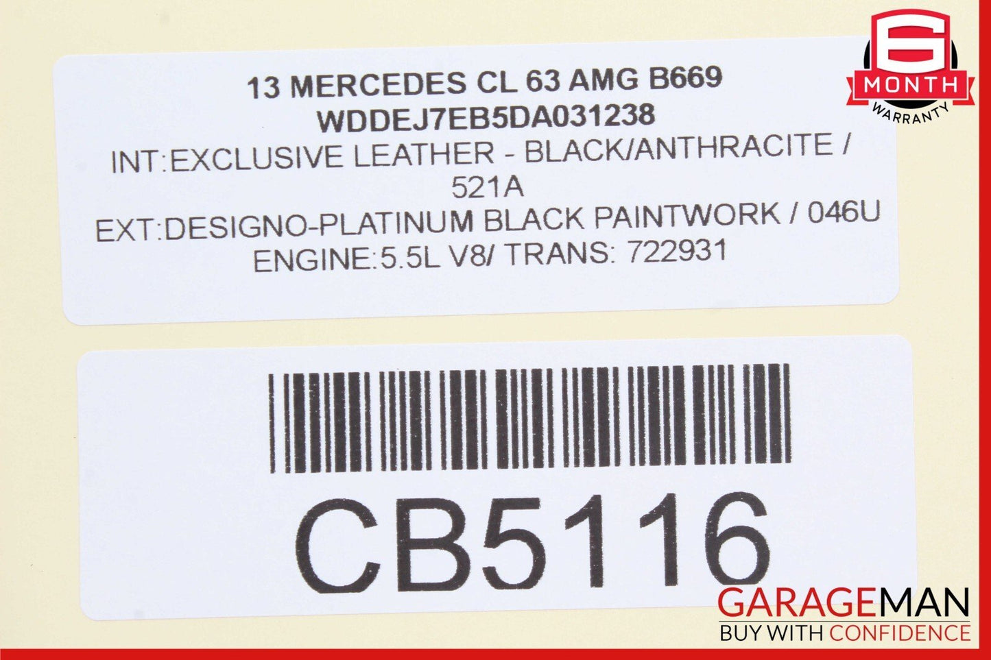 07-13 Mercedes W221 S65 AMG Center Console Phone Controller 2218230050 Brown OEM