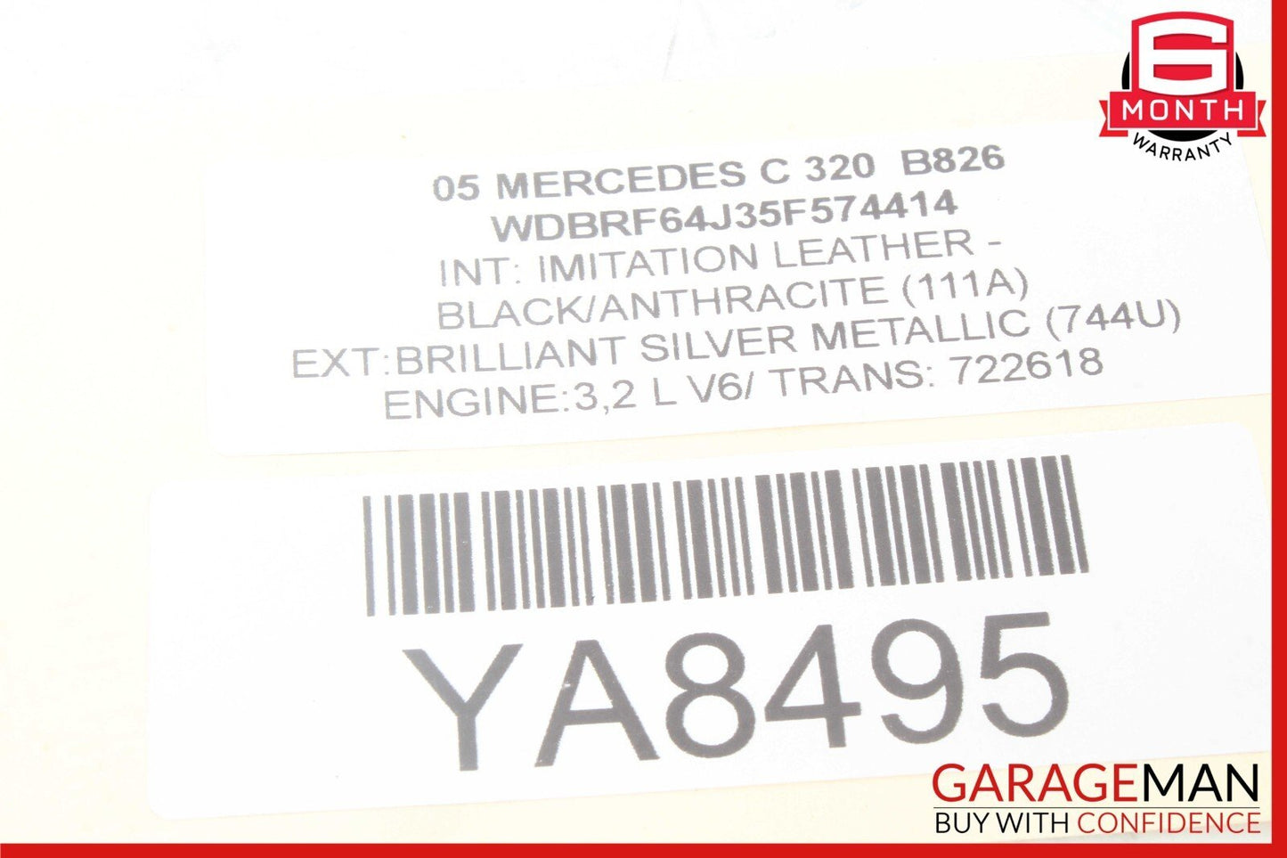 01-07 Mercedes W203 C320 C230 C55 AMG Front Right Door Control Module Unit OEM