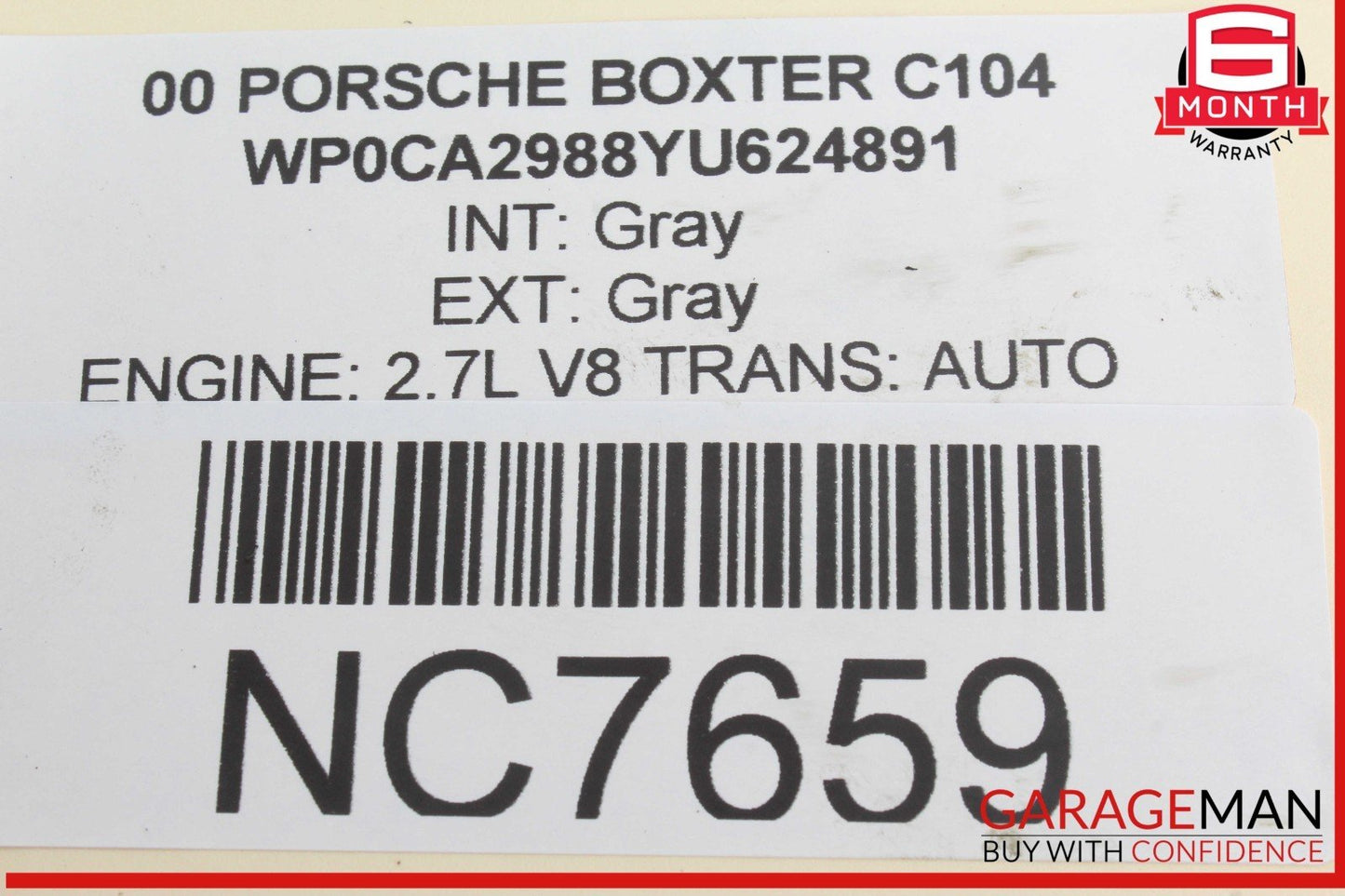 97-04 Porsche Boxster 986 Rear Right Subframe Sub Frame Mount Bracket Assy