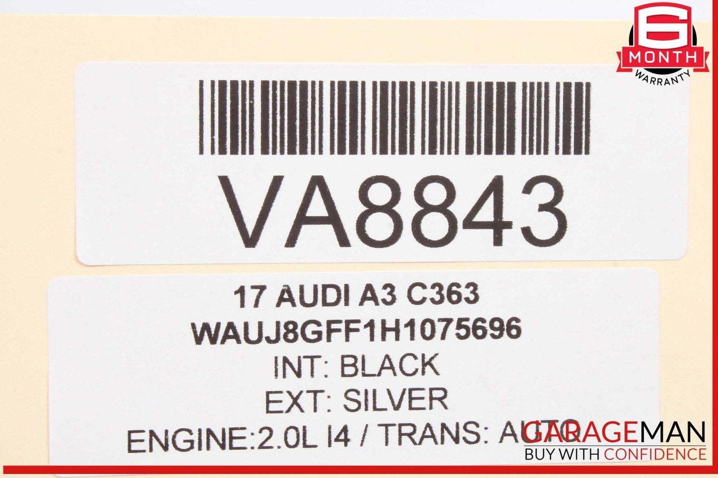 15-20 Audi A3 S3 Rear Right Passenger Side Trailing Control Arm 1K0501476 OEM