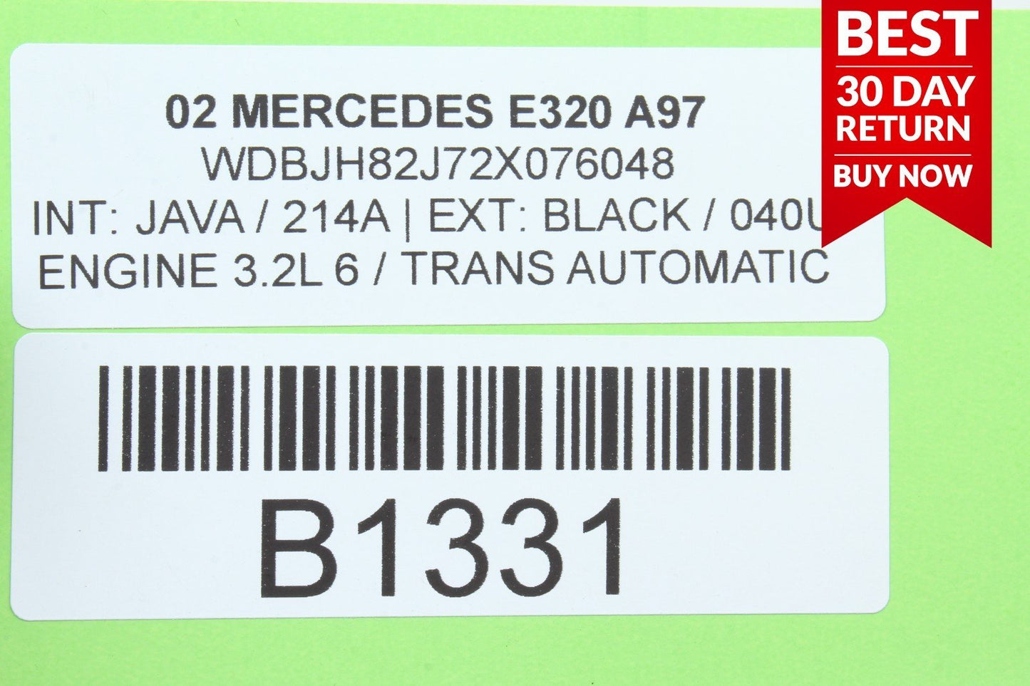 98-02 Mercedes W210 E320 E430 Power Junction Fuse Relay Box Module Unit A97 OEM