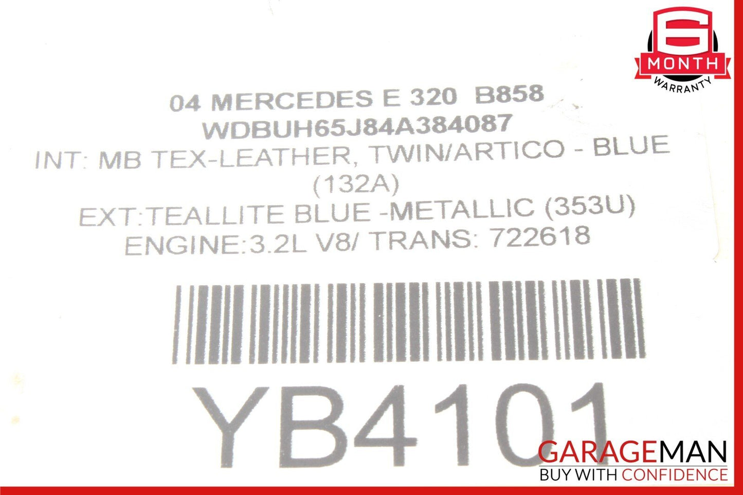 03-11 Mercedes W211 E320 SL500 Rear Left or Right Suspension Lower Control Arm