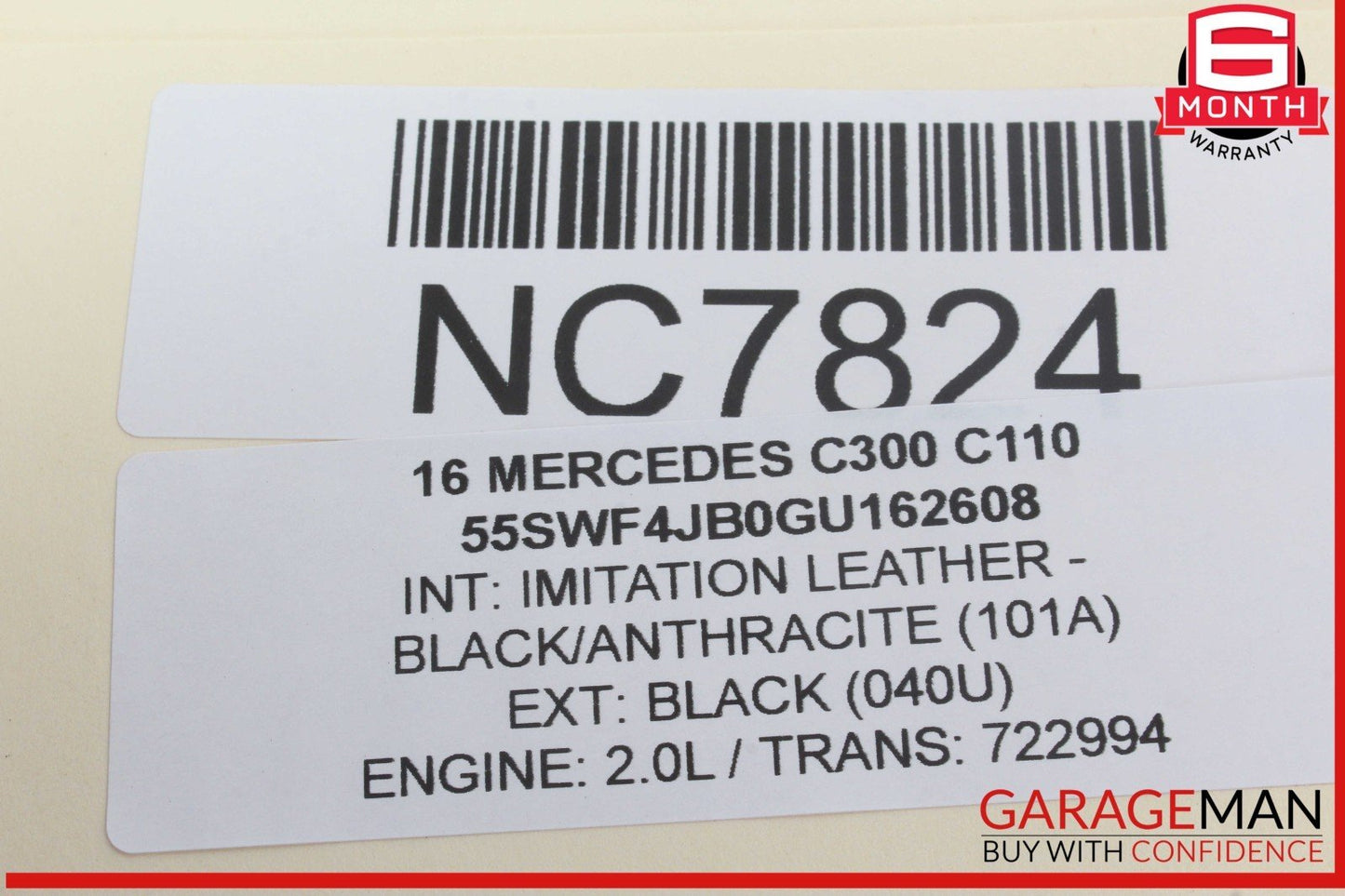 15-20 Mercedes W205 C300 C350e Front Left Side Door Window Regulator Motor OEM