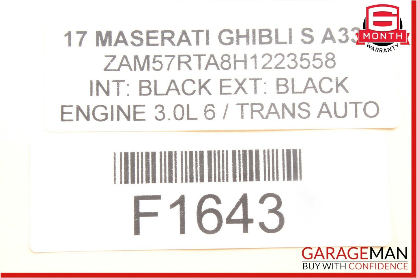14-17 Maserati Ghibli Front Left Driver Door Lock Latch Actuator Mechanism OEM