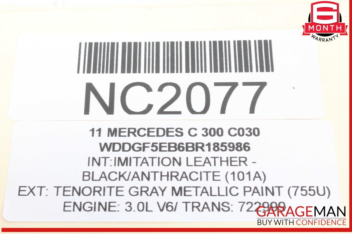 08-17 Mercedes W204 C300 C250 E350 Rear Left / Right Side Lower Control Arm