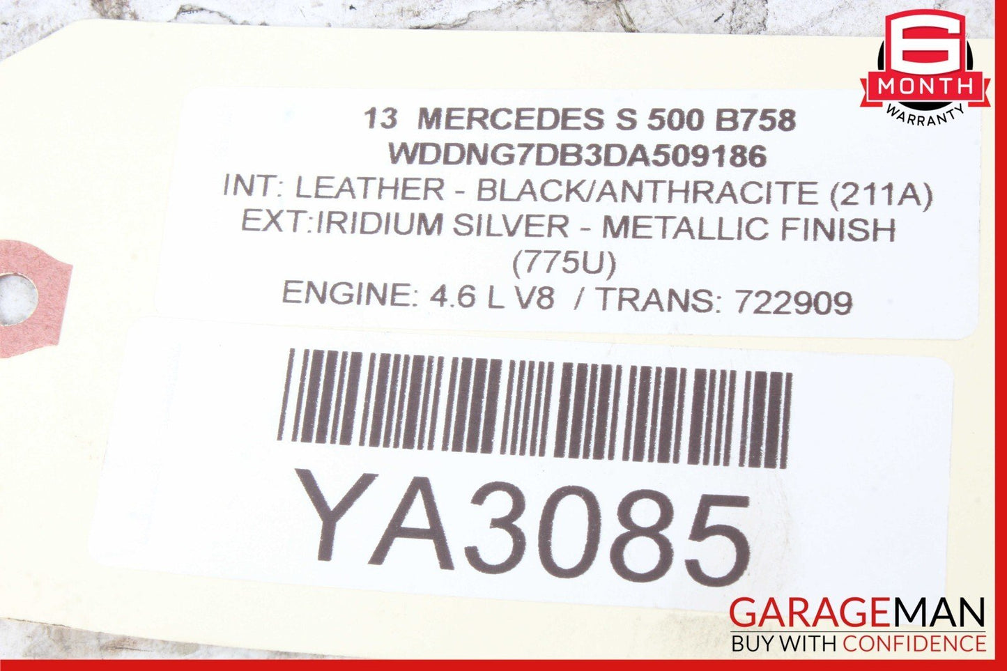 07-14 Mercedes W221 S550 CL550 Front Right Side RWD Suspension Lower Control Arm