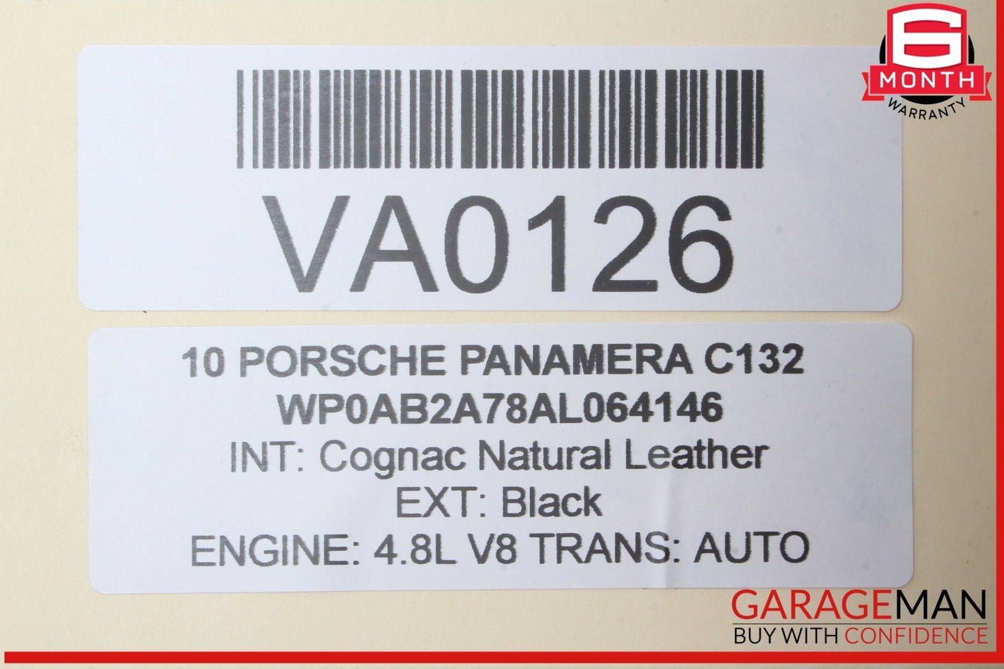 10-18 Porsche Panamera 970 Cayenne 958 Hybrid S Trunk Tailgate Close Button OEM
