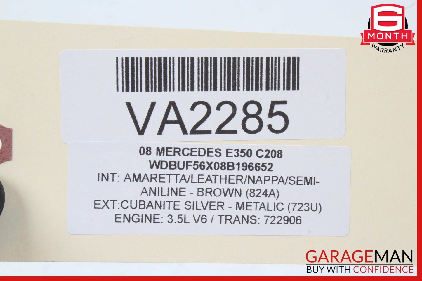 03-09 Mercedes W211 E350 ML350 Sirius Satellite Radio Receiver 2118703389 OEM