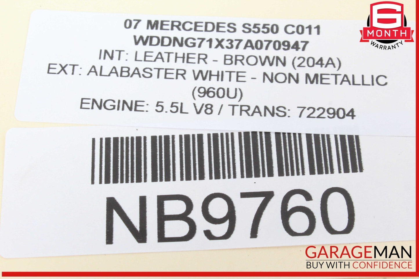 07-14 Mercedes W221 S550 S600 CL550 Headlight Switch Control 2215451004 OEM