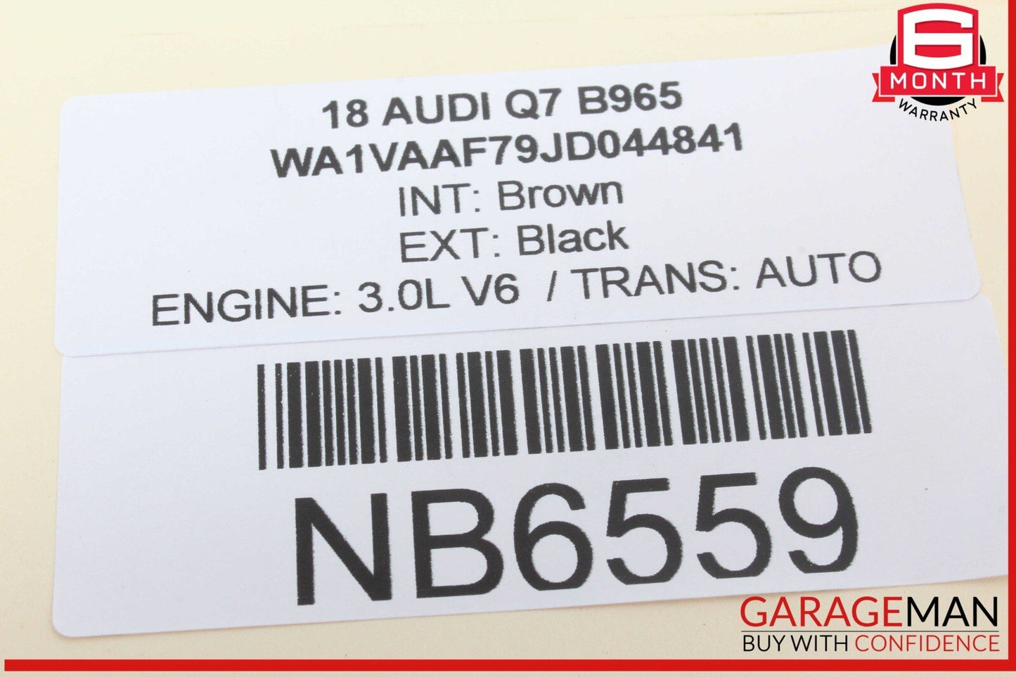 17-24 Audi Q7 Rear Left / Rear Right Forward Lateral Control Arm 4M0505425F OEM