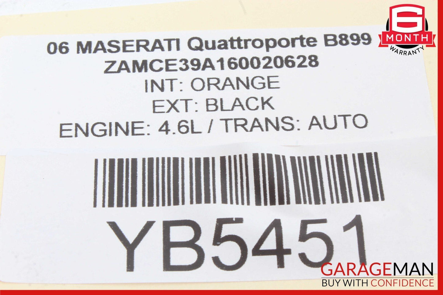 03-13 Maserati Quattroporte M139 Front Right or Left Console AC A/C Air Vent OEM
