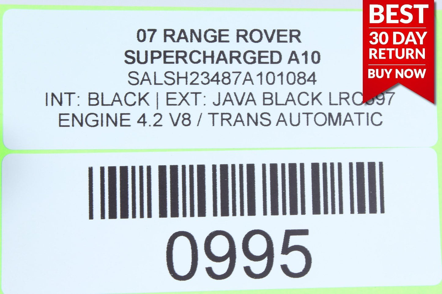 06-09 Range Rover Supercharged Sirius Satellite Radio Tuner Signal Receiver A10