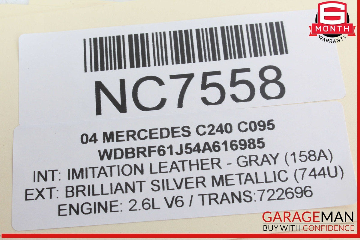 01-07 Mercedes W203 C240 C320 Front Right Door Control Module 2038201285 OEM