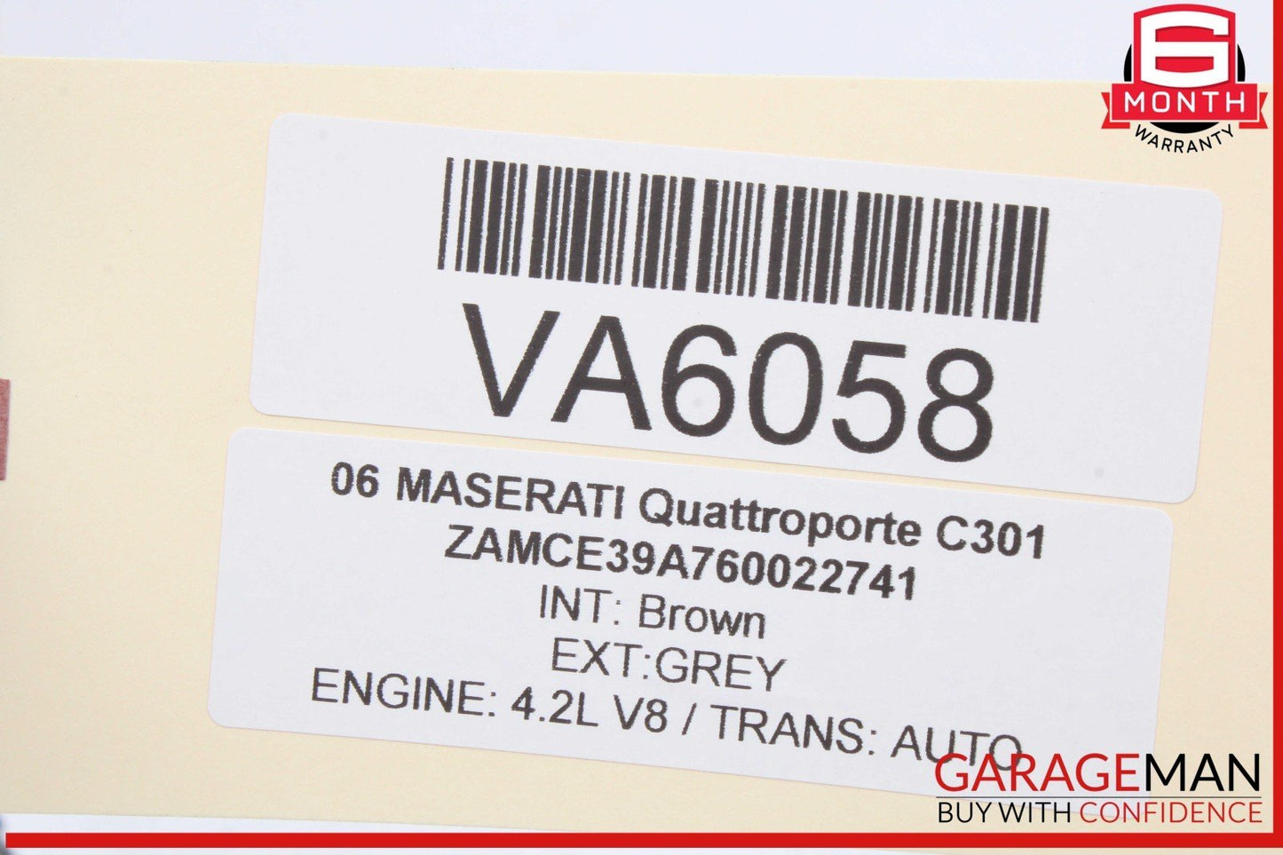 03-13 Maserati Quattroporte M139 Rear Right Side Door Lock Latch Actuator OEM