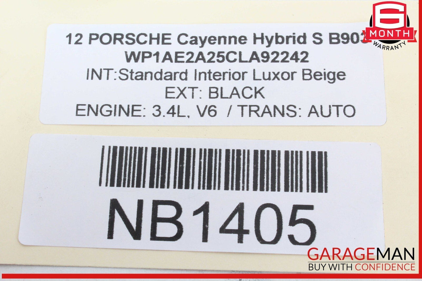 11-18 Porsche Cayenne 958 S Rear Right Side Suspension Upper Forward Control Arm