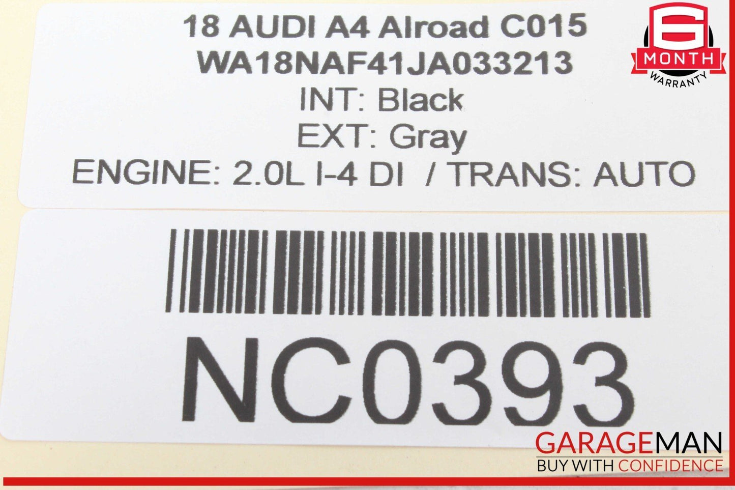 17-24 Audi A4 Allroad Center Console Tray Power Outlet w/ USB Port 8W1864131C