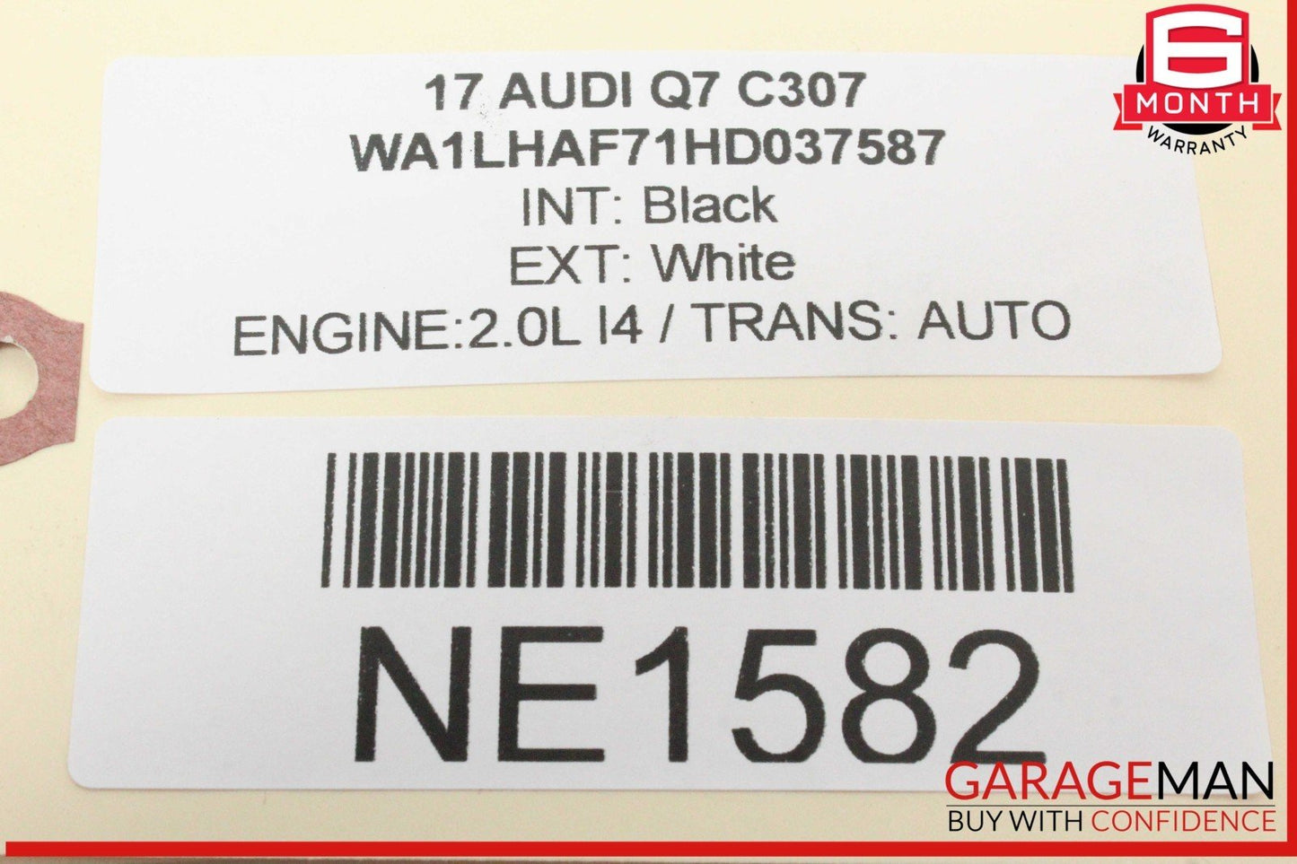 17-24 Audi Q7 Rear Left Driver Side Door Lock Latch Actuator 4G0839015D OEM