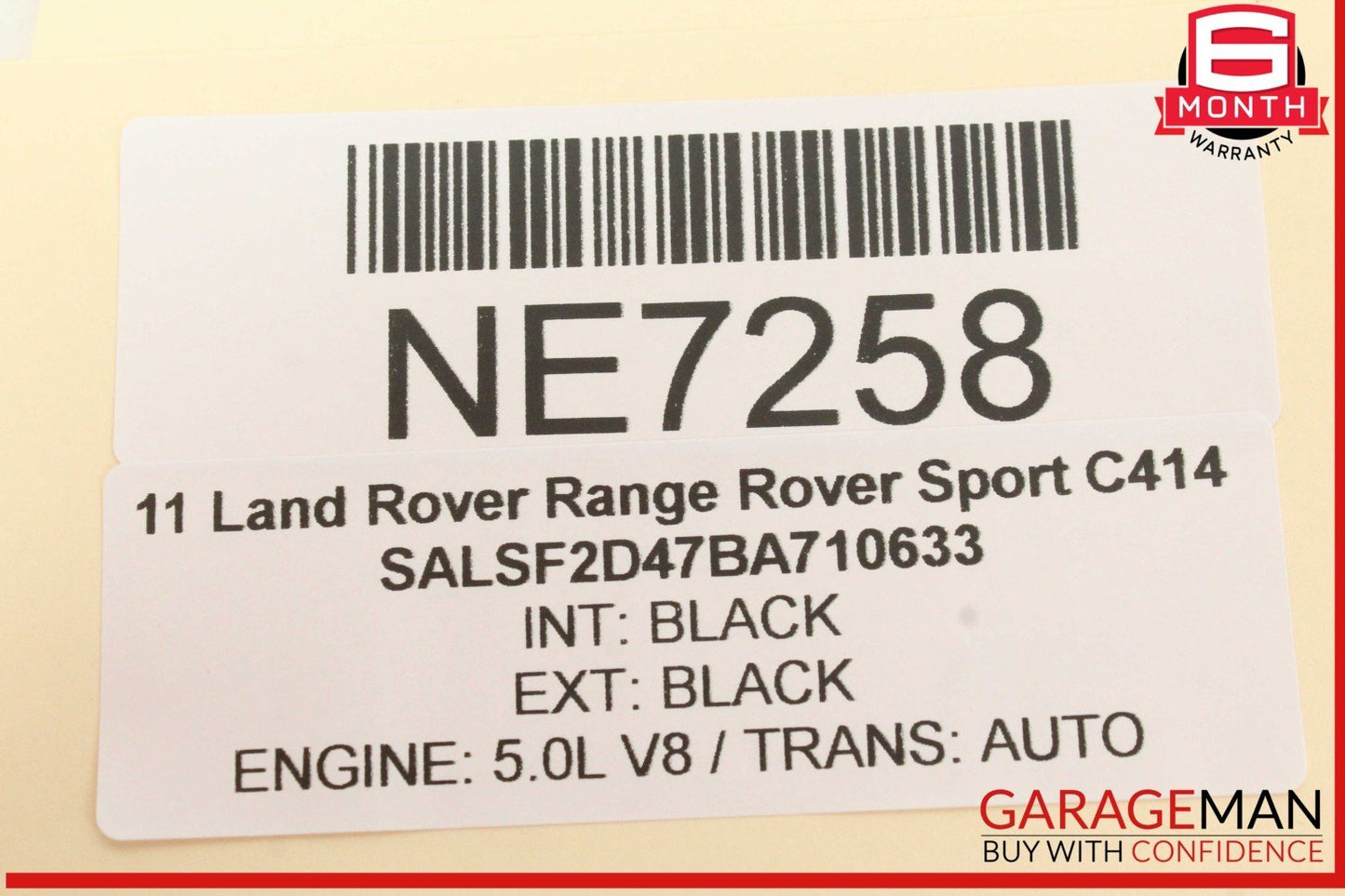 10-13 Land Rover Range Rover Sport Gear Shif Shifter Selector Knob w/ Boot OEM