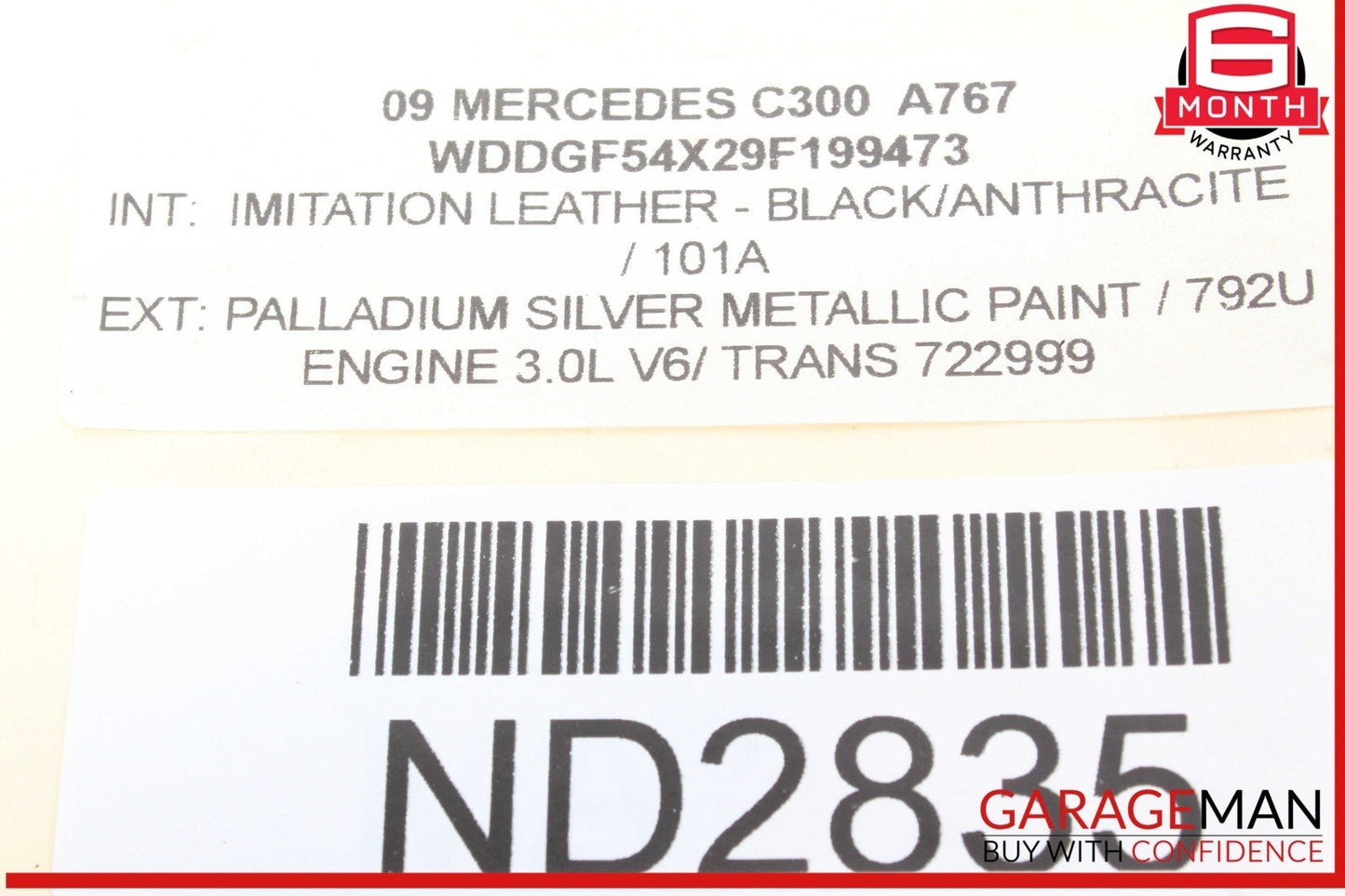 08-18 Mercedes W204 C300 SLK350 E400 Front Left Side Door Control Module OEM