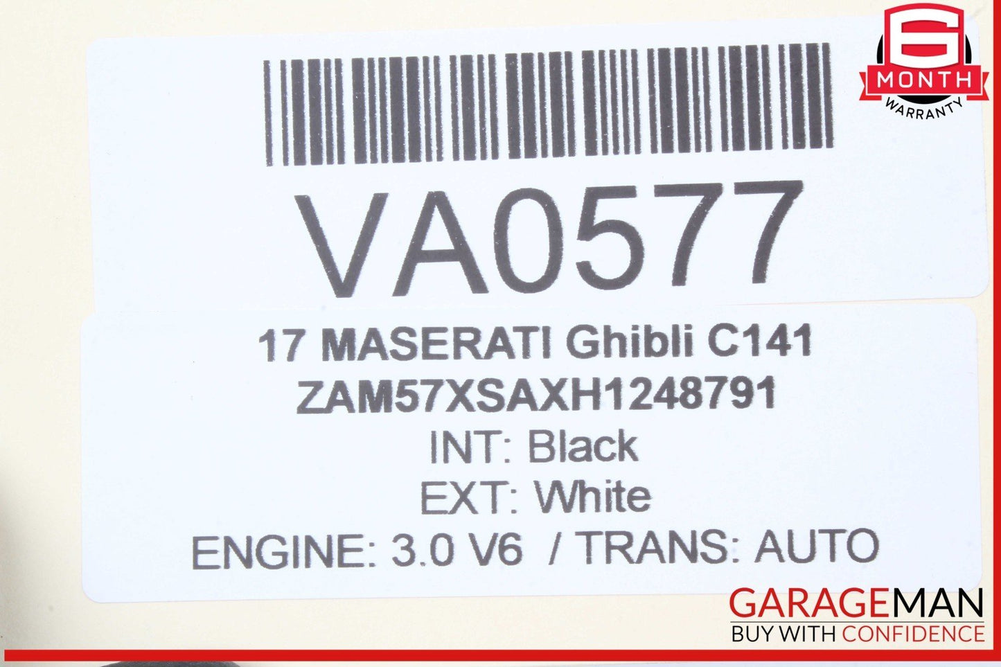 14-21 Maserati Ghibli Quattroporte Levante Alternator Generator 289964 OEM