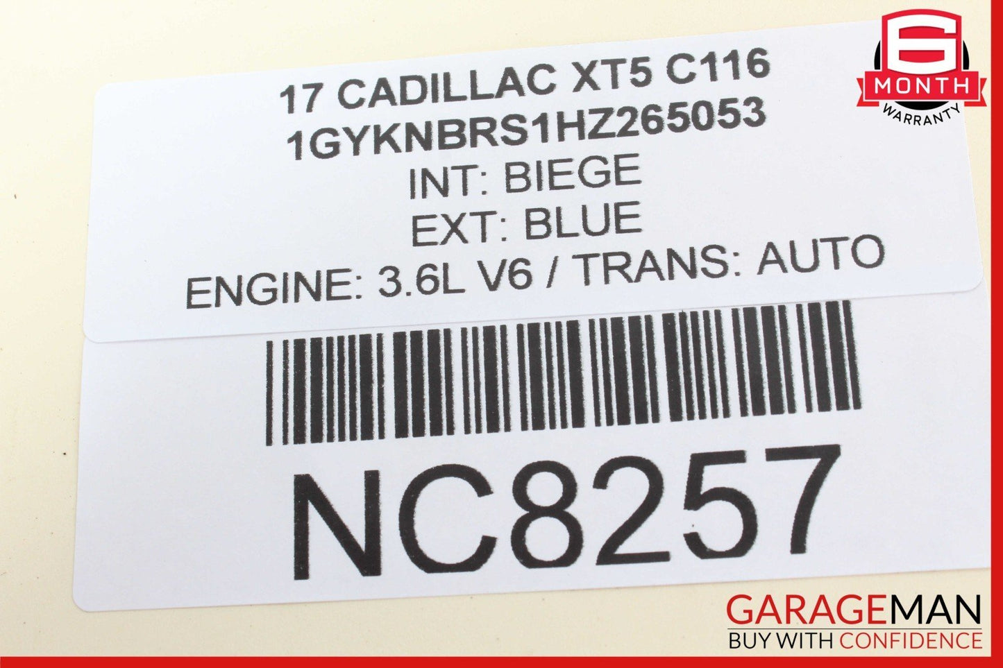 17-20 Cadillac XT5 Chassis Body Control Module Unit BCM 13510744 OEM