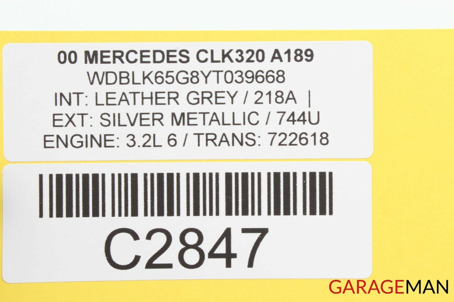 98-03 Mercedes W208 CLK320 CLK430 Hazard Door Lock Switch Control Panel OEM