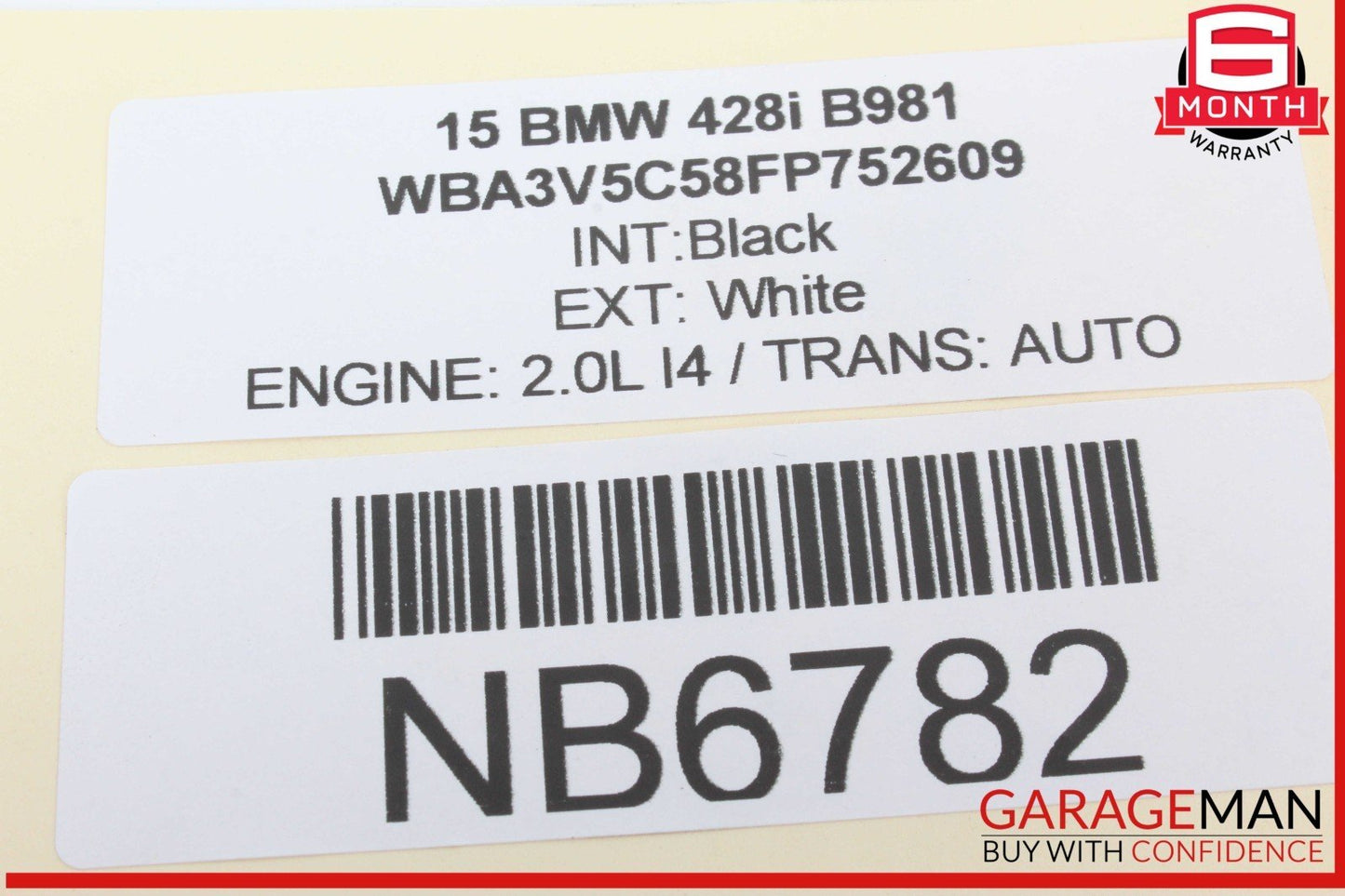 07-20 BMW 428i 328i M3 Convertible Left Side Top Hydraulic Cylinder OEM