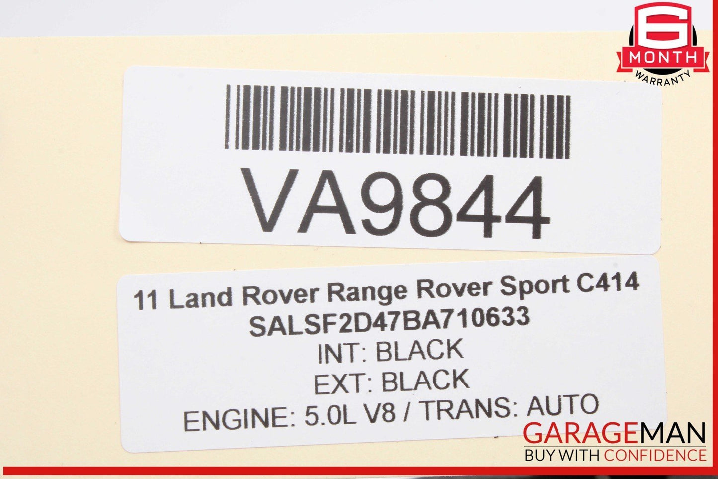 10-13 Land Rover Range Rover Sport Rear Left Side Bumper Mount Bracket OEM