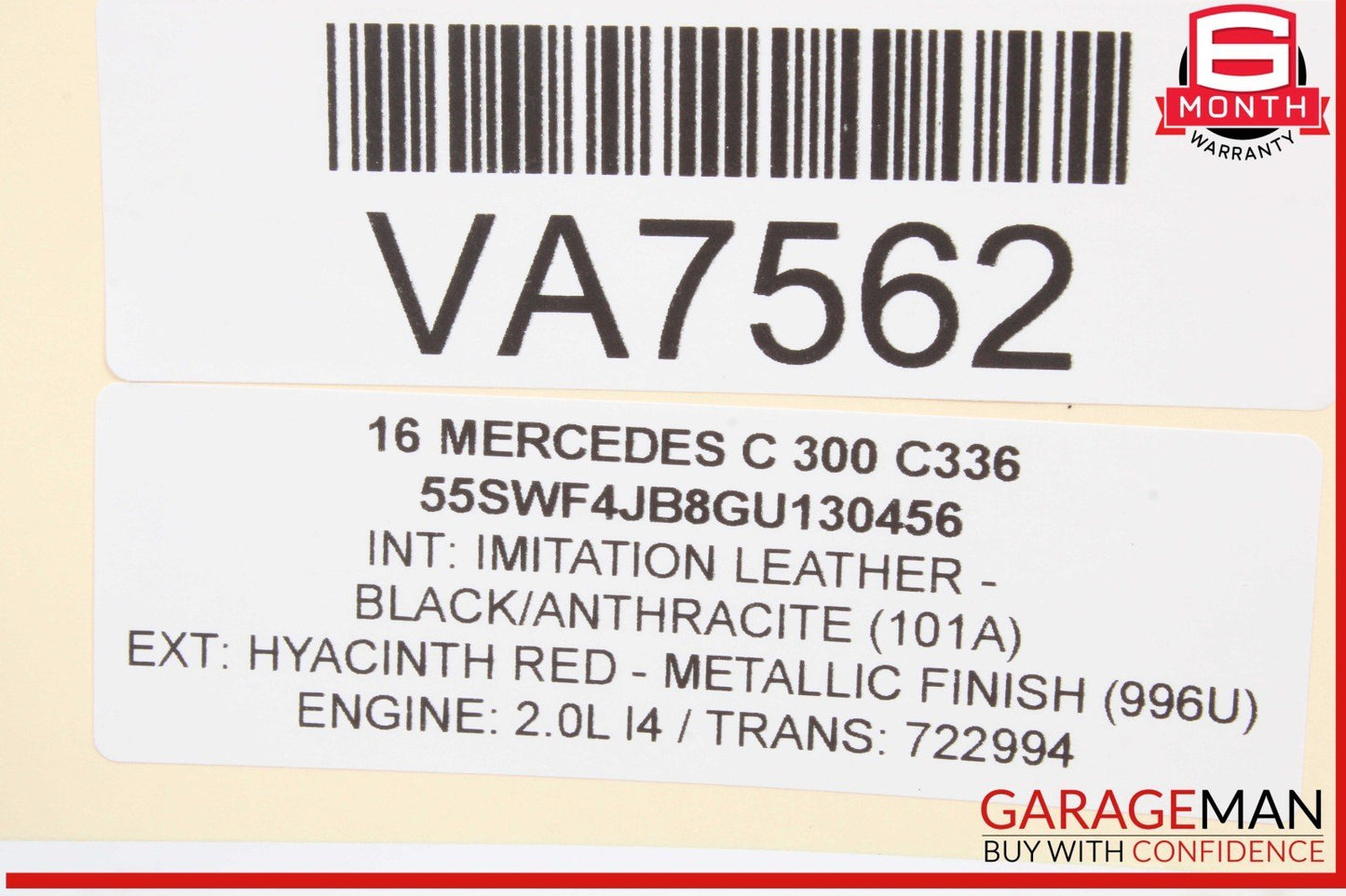 14-19 Mercedes W205 C300 CLA45 AMG Auxilary Water Coolant Pump 0005002686 OEM