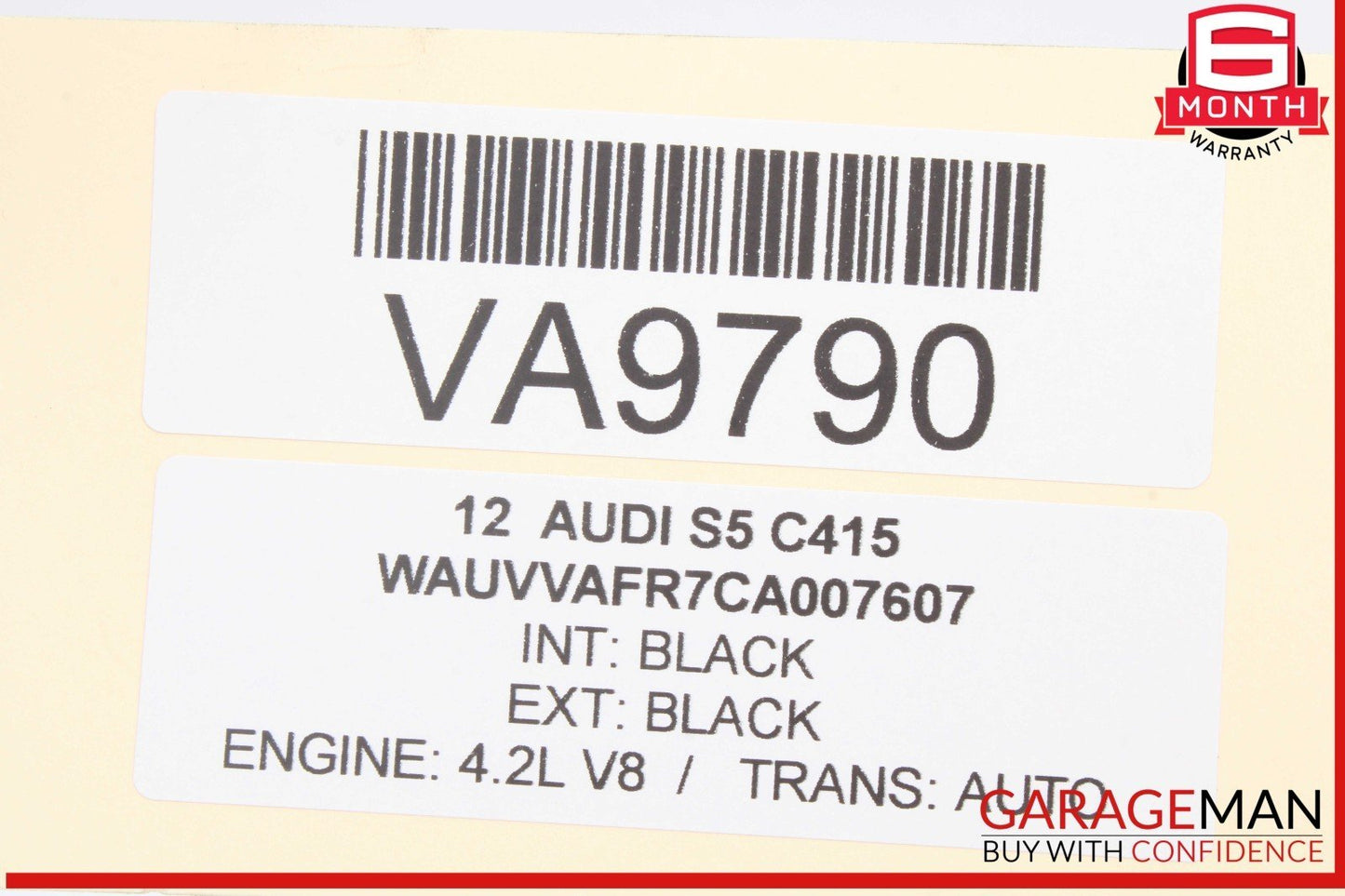 08-16 Audi S5 S4 Front Left Side Dash Head Light Control Switch 8K0941531BA OEM