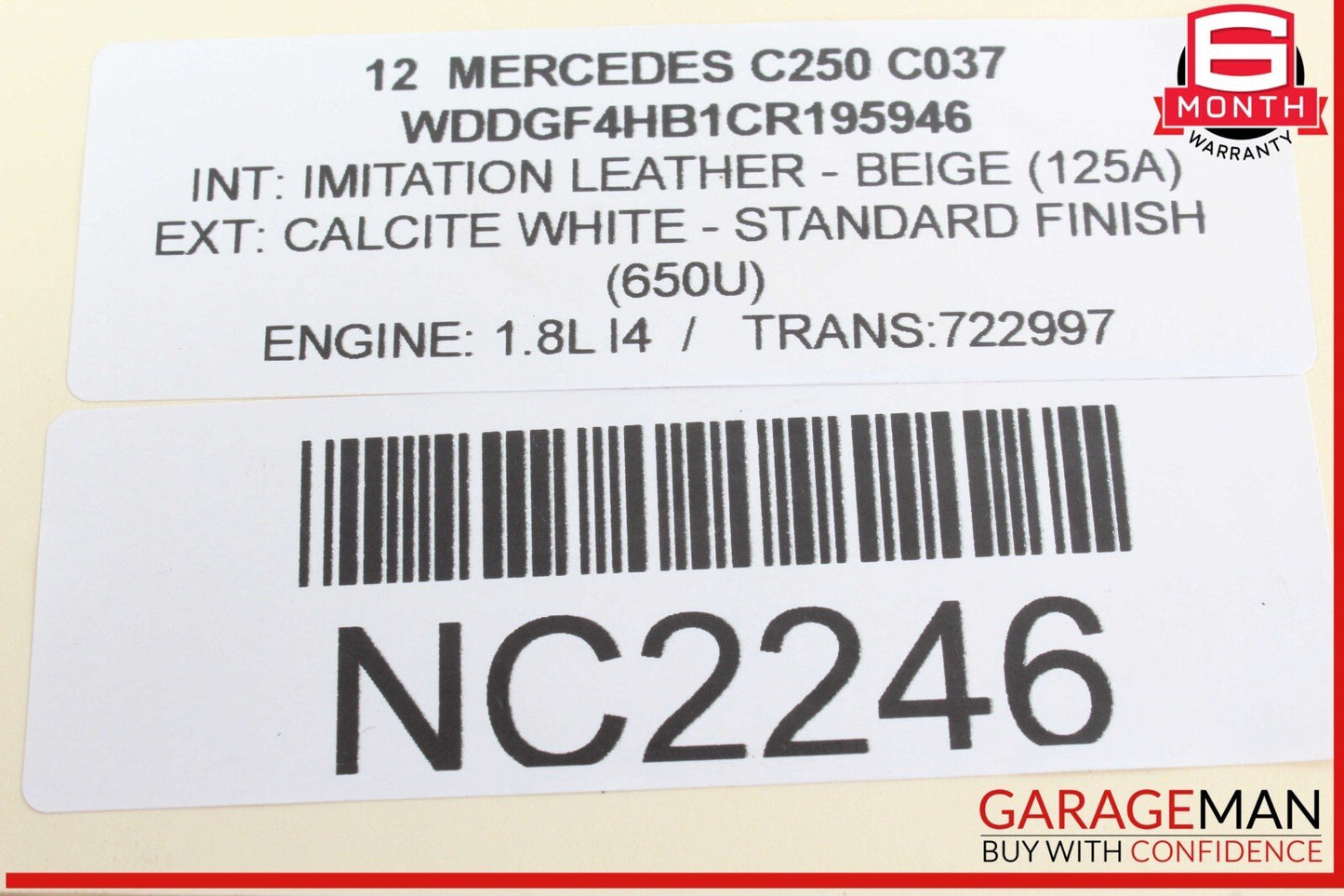 12-14 Mercedes W204 C250 C300 C350 Dash AC A/C Air Vent Grill Right Side OEM