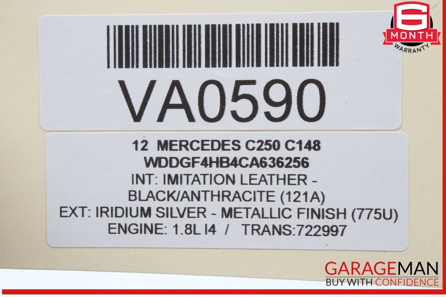 12-14 Mercedes W204 C250 C300 C350 Dash AC A/C Air Vent Grill Right Side OEM