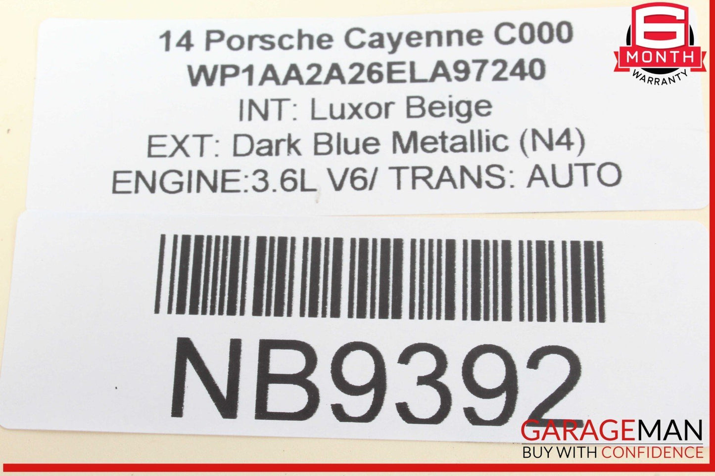 11-18 Porsche Cayenne 958 AC A/C Air Conditioning Compressor Pump OEM