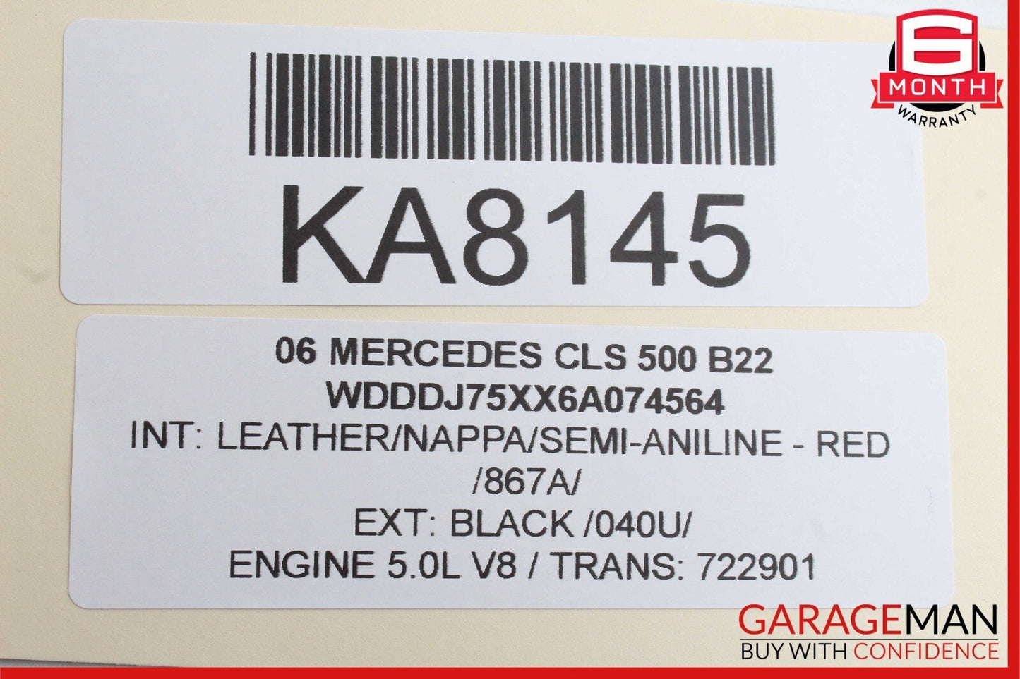 06-11 Mercedes W219 CLS500 E550 Rear Right / Left Door Keyless Go Control Module