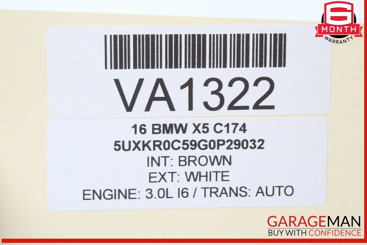 14-18 BMW X5 Front Right Seat Heating Control Unit Module 921646802 OEM