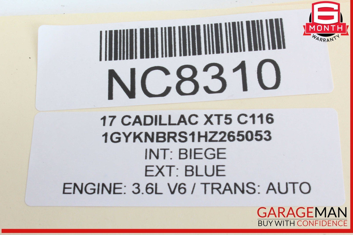 17-20 Cadillac XT5 Front Right Passenger Side Door Lock Latch Actuator OEM