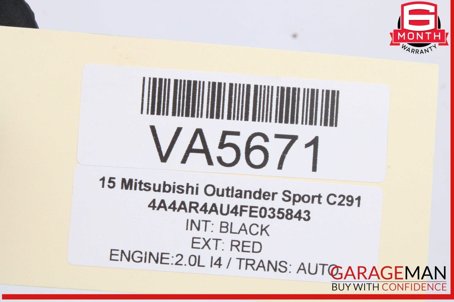 14-15 Mitsubishi Outlander Sport Coolant Reservoir Bottle 1375A335 OEM