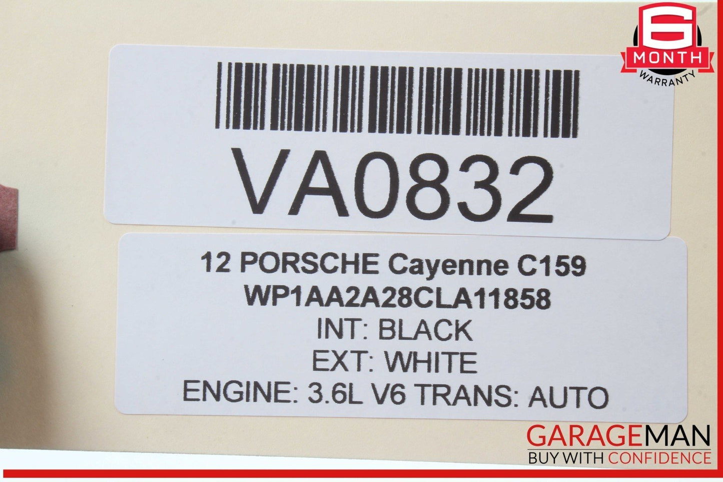 11-18 Porsche Cayenne 958 Electronic Parking Brake Control Module 7P0907801F OEM