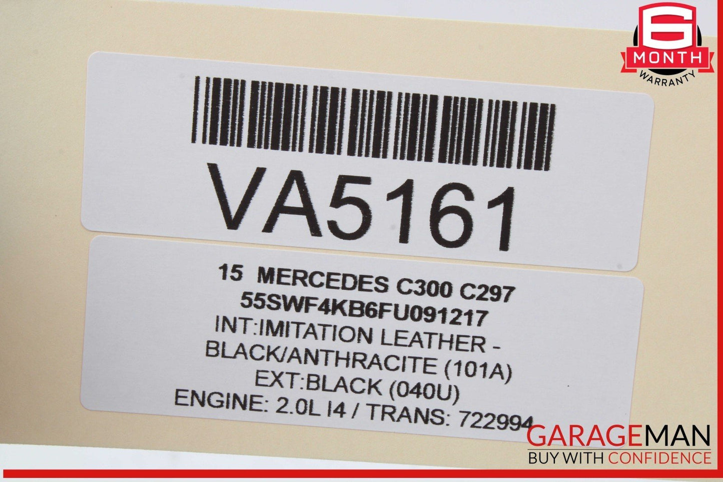 08-17 Mercedes W205 C300 E350 SLK250 Trunk Lid Latch Lock Actuator OEM
