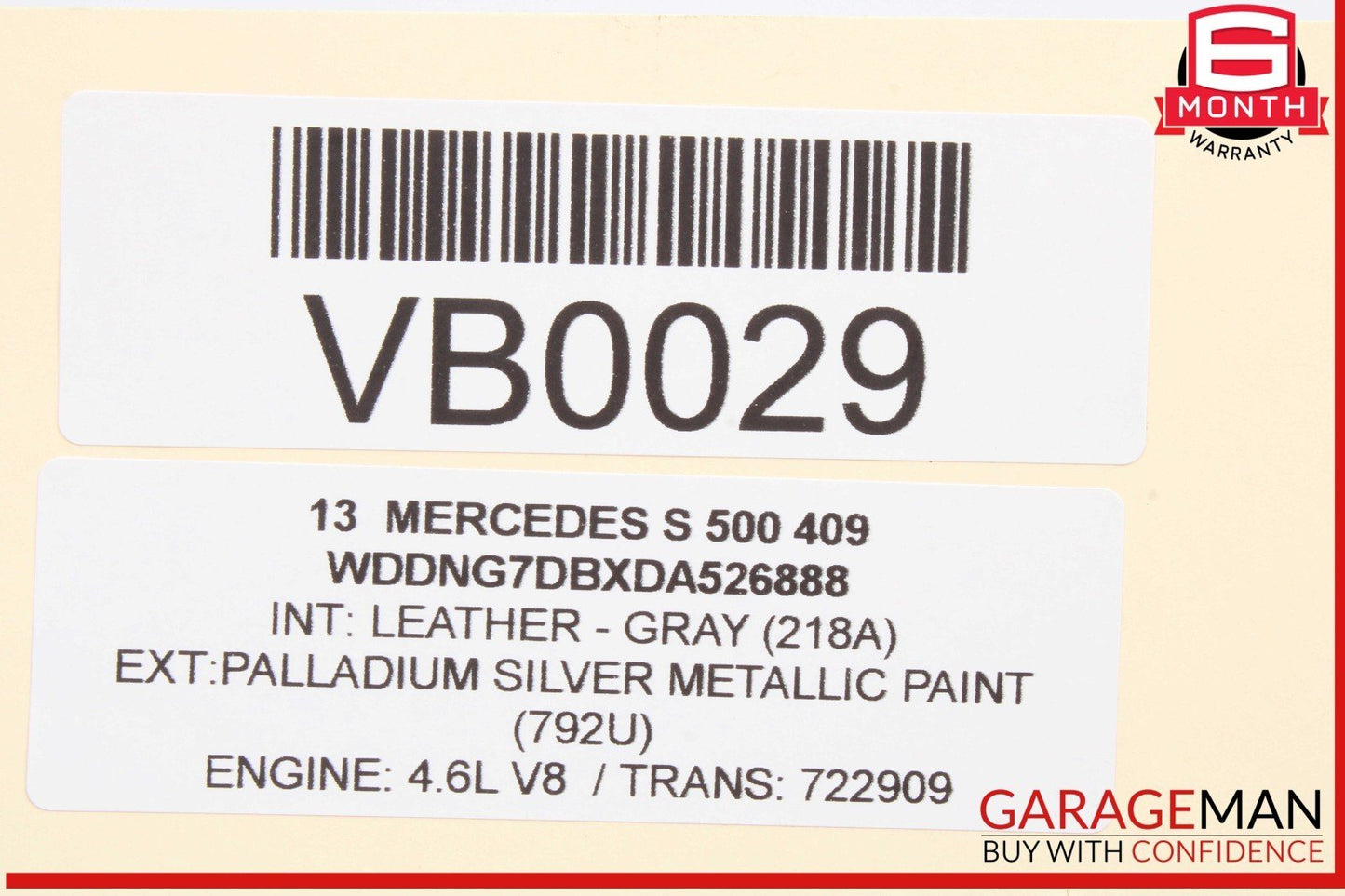 07-14 Mercedes W221 S550 Front Right Side Dash AC A/C Air Vent Trim Grille OEM