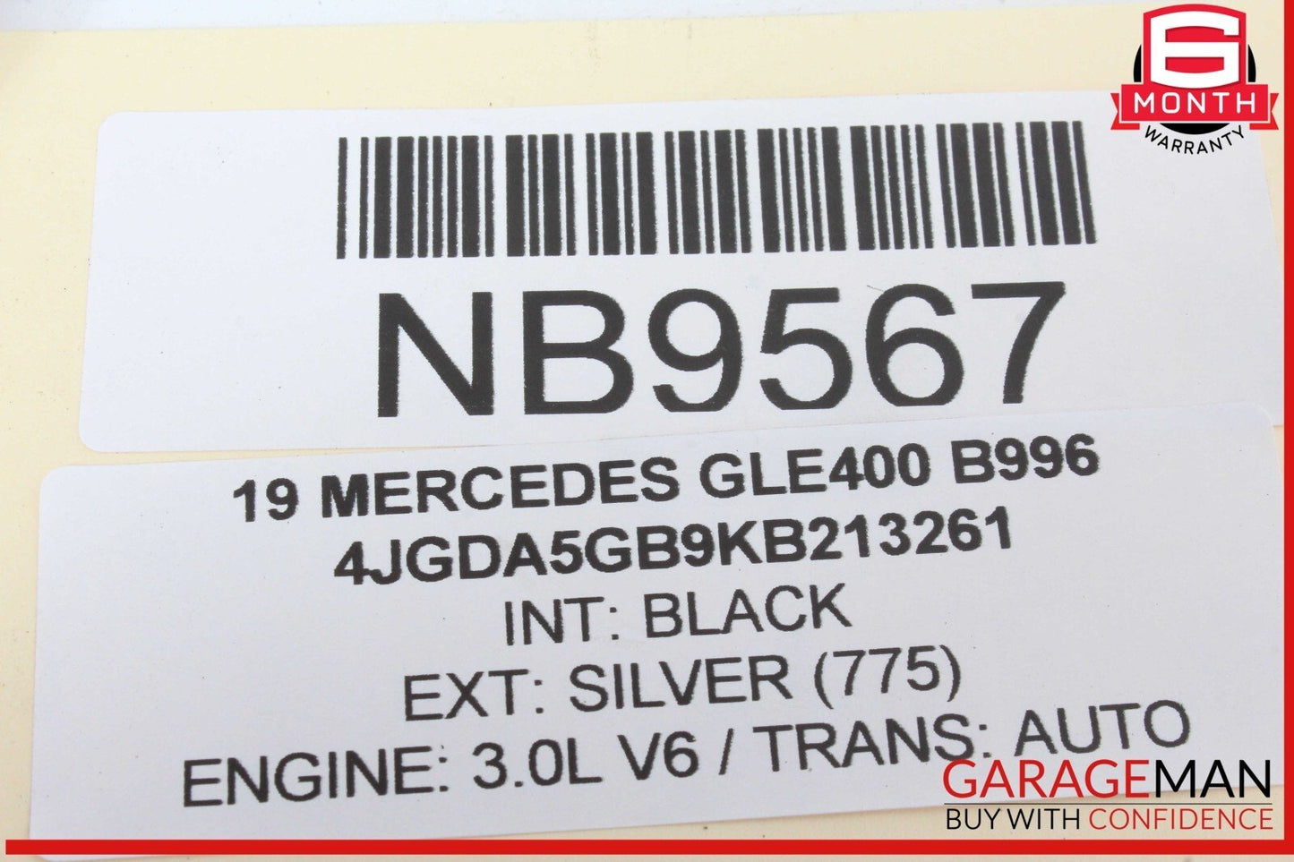 15-19 Mercedes W166 GLE400 ML450 ECU Engine Control Module Unit ECM OEM