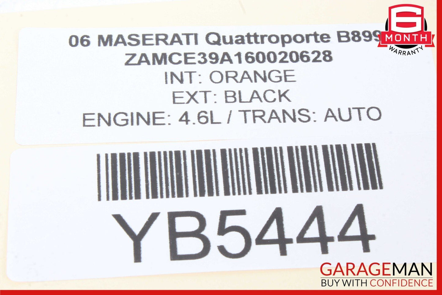 03-13 Maserati Quattroporte M139 Trunk Release Opener Control Module OEM