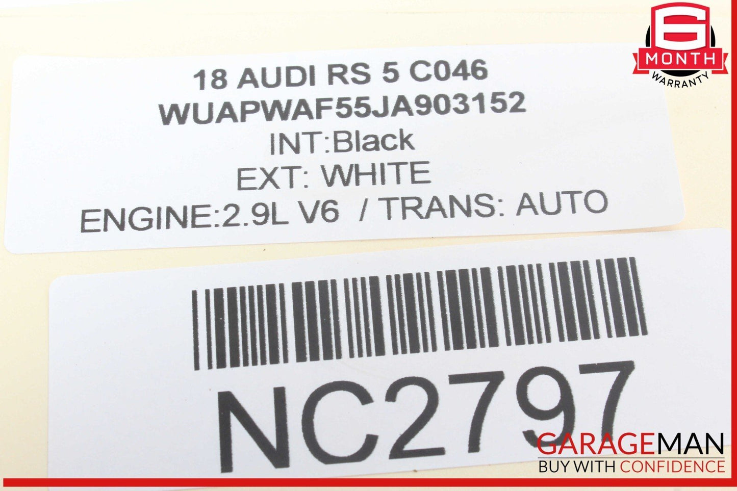 18-23 Audi RS5 S5 Active Suspension Control Module Unit 8W0907777Q OEM