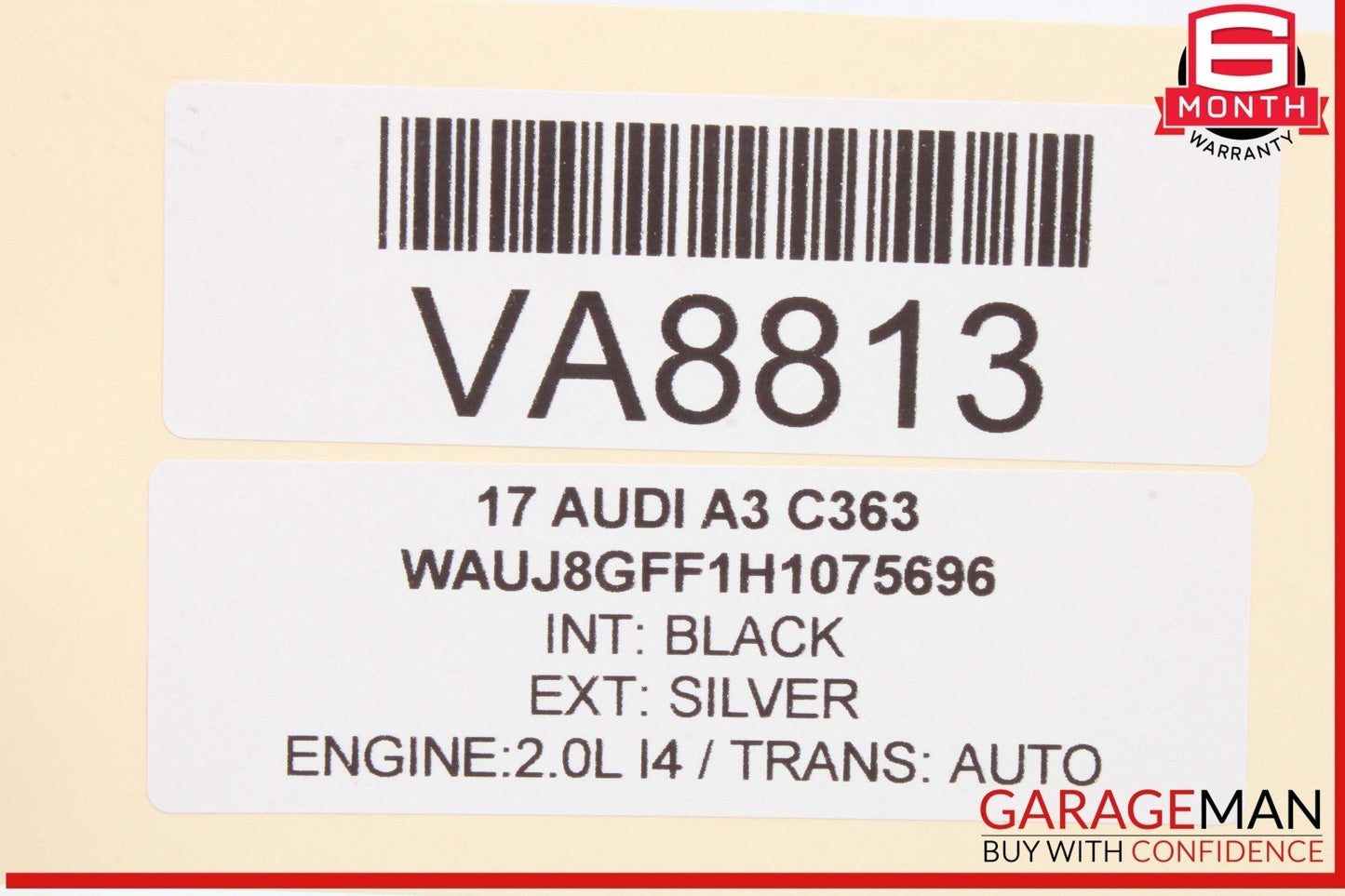 15-20 Audi A3 S3 A3 Quattro 2.0L Engine Starter Motor Bosch 02E911024B OEM