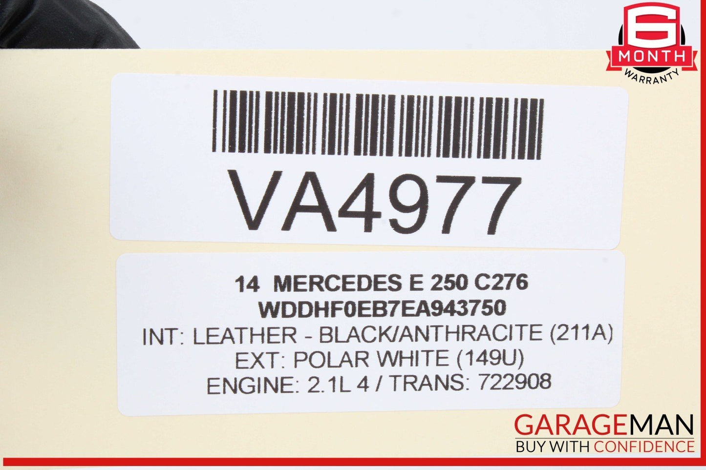 13-20 Mercedes W212 E250 E350 SL550 ML400 Keyless Go Entry Control Module OEM